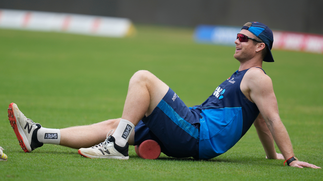 Jimmy Neesham of New Zealand