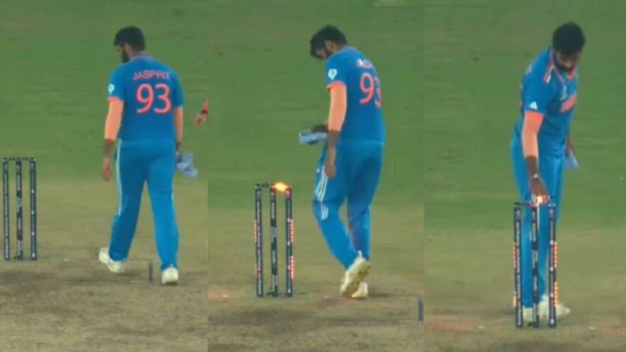 Jasprit Bumrah Loses Cool, Breaks Stumps In Frustration During India-Australia Final – WATCH