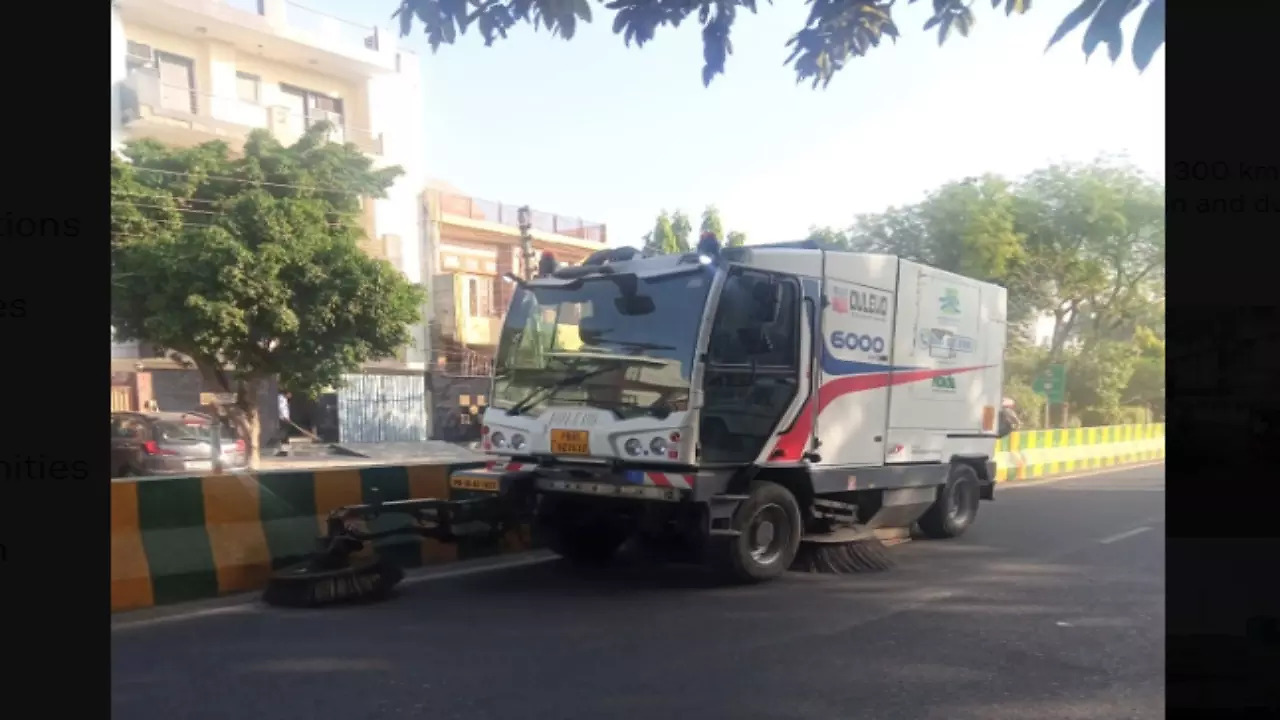 Noida to Soon Get Mechanical Sweeping Vehicles to Clean Roads ...