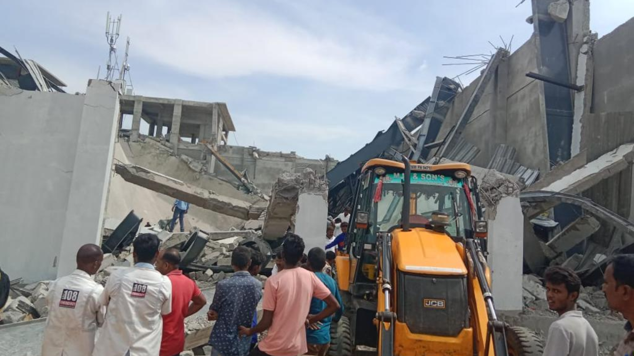 Telangana Stadium Collapse