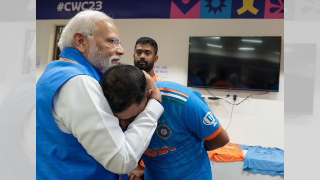 modi meets shami 