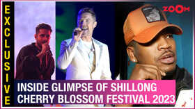 Ne-Yo Ronan Keating Sanam and Jonas Blue perform at Shillong Cherry Blossom Festival 2023