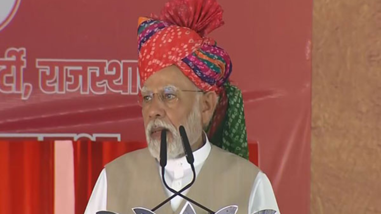 PM Modi in Rajasthan