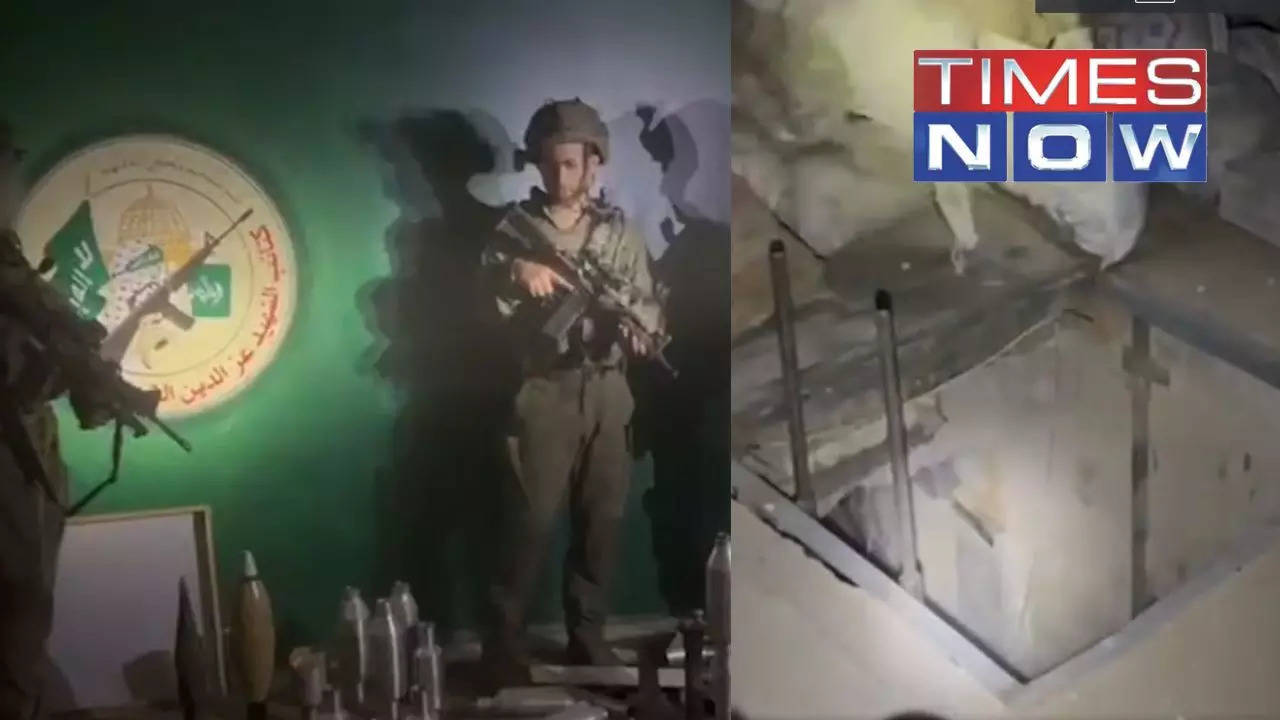 watch | hamas rocket-making lab uncovered in gaza city mosque, claims idf