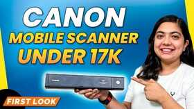 Canon Mobile Scanner First Look Impressions Gadget Times