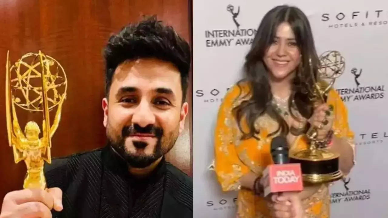 Emmy Awards to Ekta Kapoor and Vir Das