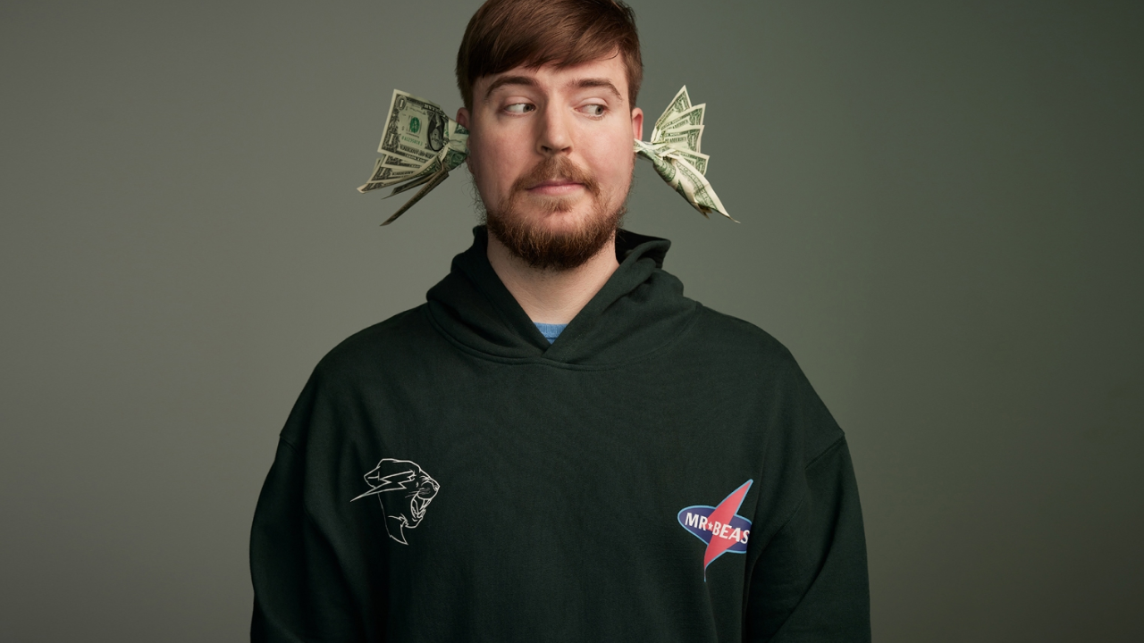 Mrbeast standing png image