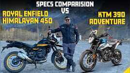 Royal Enfield Himalayan 450 VS KTM 390 Adventure  Which one is more powerful  Specs Comparison
