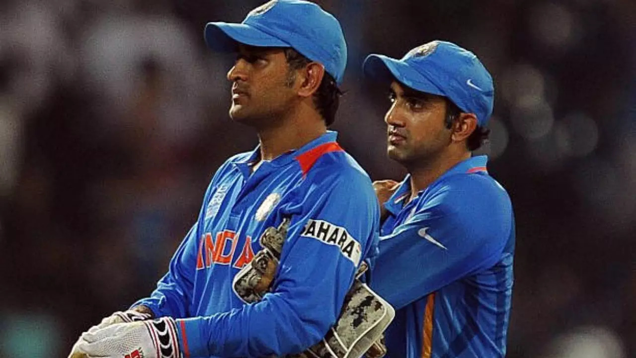 Gautam Gambhir, MS Dhoni