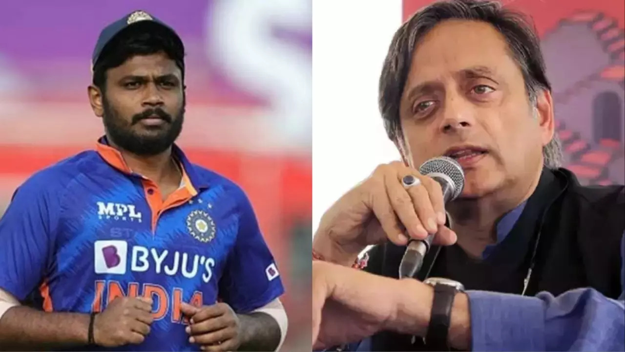 Sanju Samson Should Have Been...: Shashi Tharoor SLAMS Selectors For Ignoring RR Captain For T20Is Vs AUS