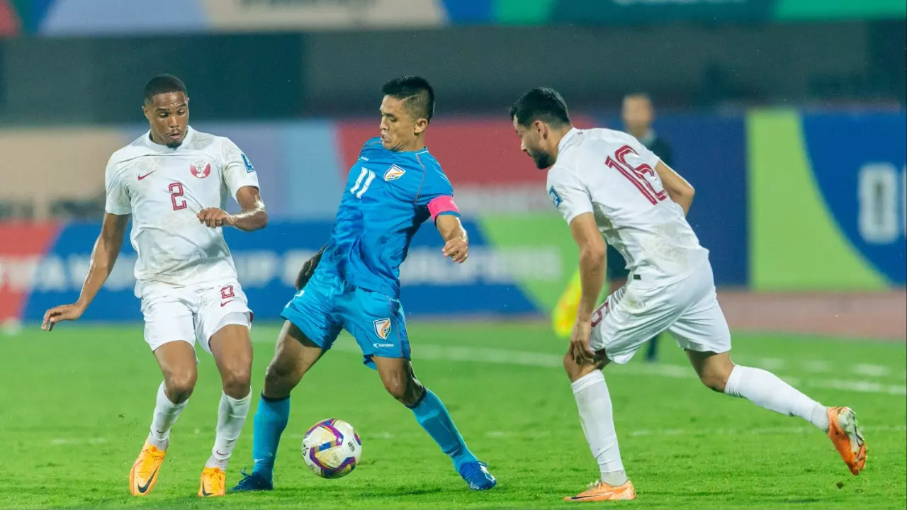 FIFA World Cup 2026 Qualifers: India Suffer Crushing 3-0 Loss Against Qatar At Home