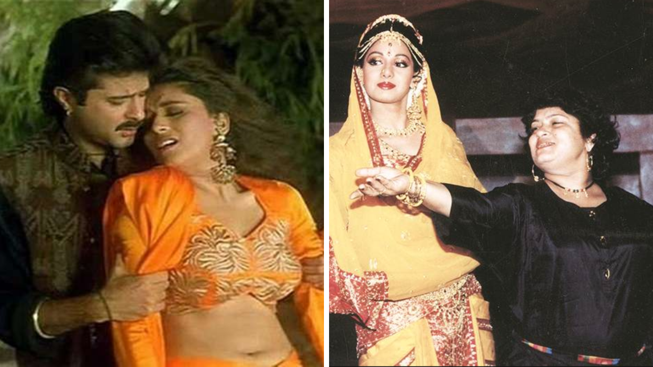 When Madhuri Dixit's Dhak Dhak Song Caused RIFT Between Saroj Khan And Sridevi