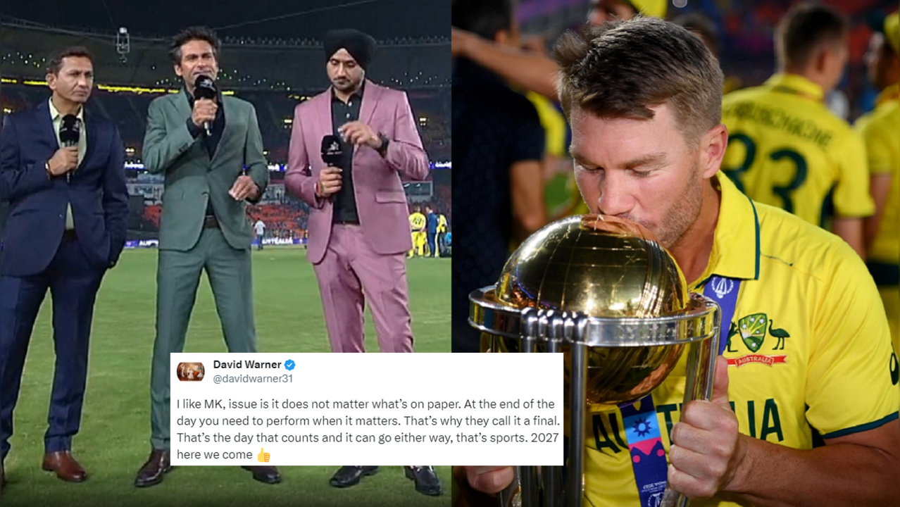 David Warner responds to Mohammad Kaif’s ‘best team did not win the trophy’ comment