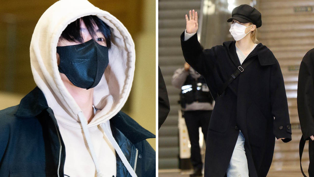 BTS' Jimin, Jungkook Hide Their Faces As They Head To Japan For Documentary Shoot