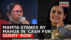 Bengal CM Stands by Mahua Moitra in Cash for Query Case BJP Allegedly Planning Her Expulsion