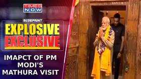 PM Modi Visits Krishna Janmabhoomi Mission Rajasthan Via Mathura Mirabai Blueprint Explosive