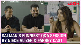 Salman Khan gives HILARIOUS answers to Alizeh Agnihotri team Farreys questions with Arbaaz Sohail