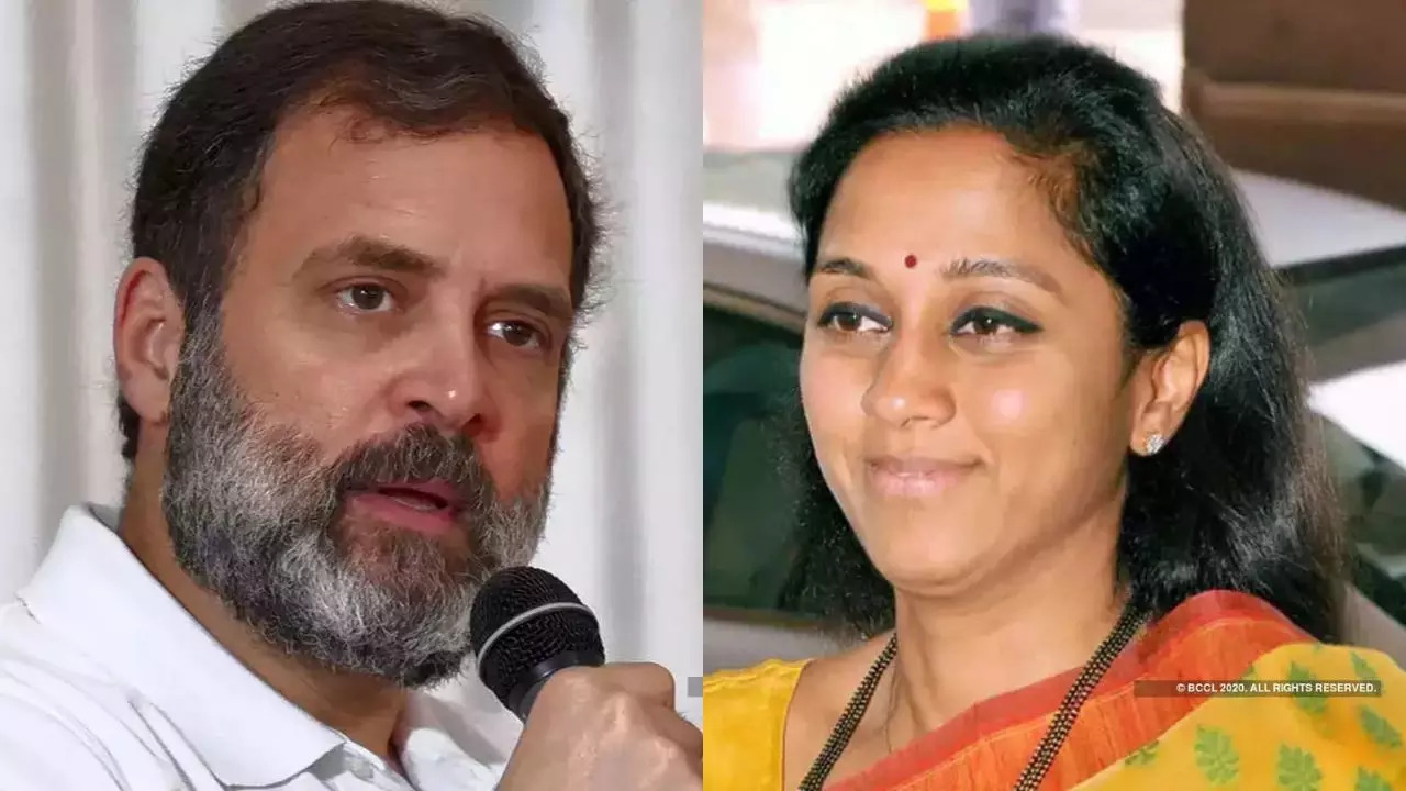 Rahul Gandhi, Supriya Sule