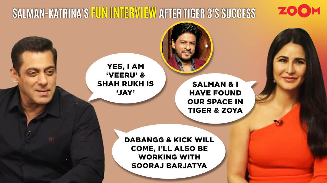 Salman Khan & Katrina Kaif Discuss Tiger 3, Shah Rukh Khan's Cameo, And ...