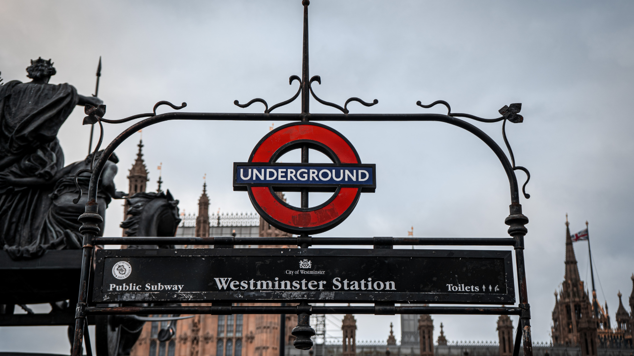 Westminster Underground Station, London