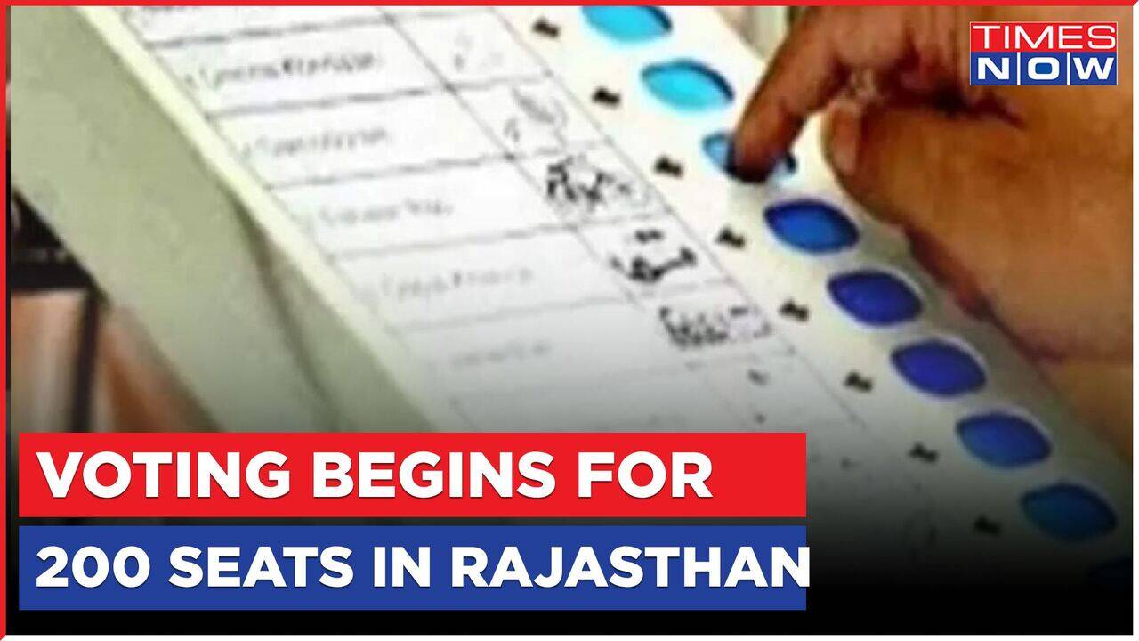 Rajasthan Election Commences with 200 Seats At Stake; CM Ashok Gehlot