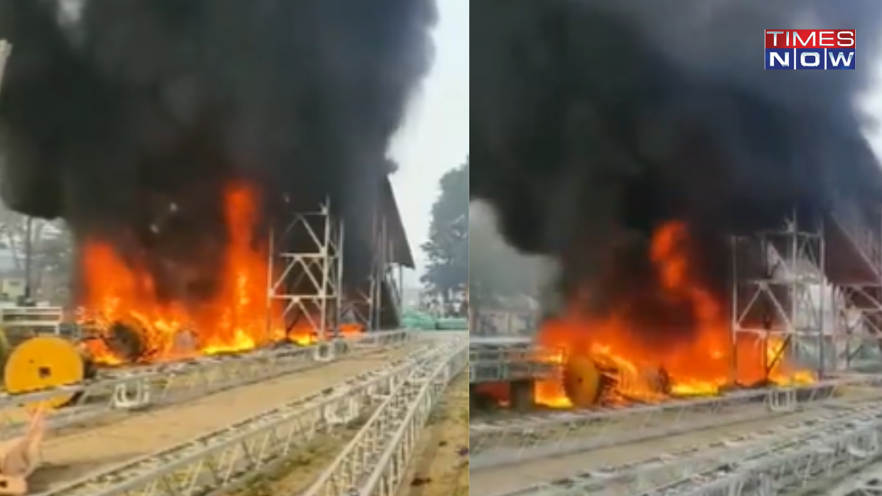 Kulti Railway Station fire