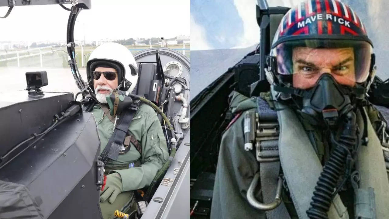 PM Modi Tom Cruise Top Gun