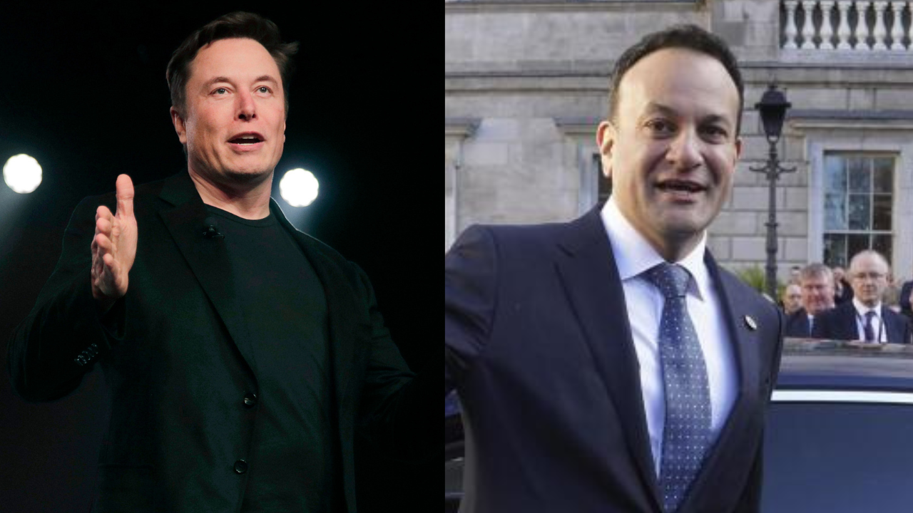 Elon Musk And Ireland's PM Leo Varadkar