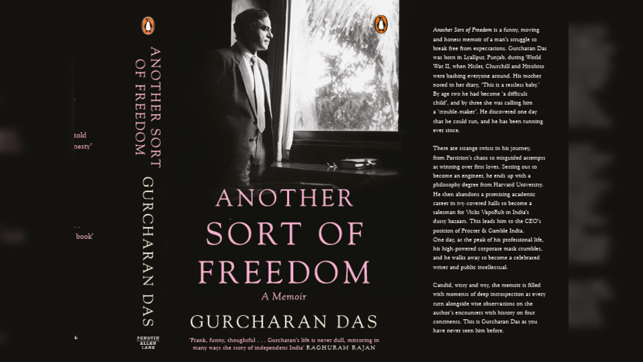 Another Sort Of Freedom Memoir By Gurcharan Das