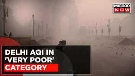 Delhi AQI In Very Poor Category City Battles For Clean Air English News Top News