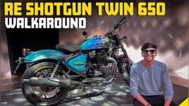 Royal Enfield Shotgun Twin 650 Unveiled in India  Looks Features  More