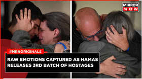 Raw Emotions Captured As Hamas Releases 3rd Batch Of Hostages