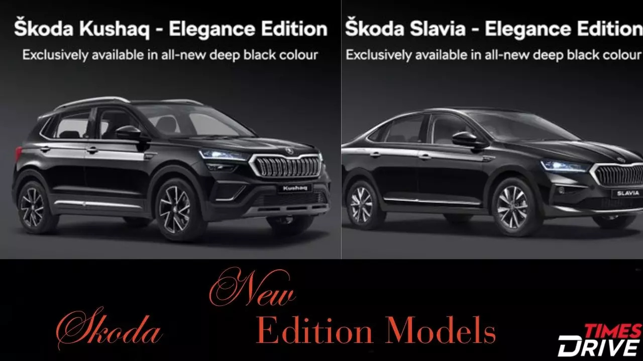 Skoda Launches Limited Slavia and Kushaq Elegance Editions In India