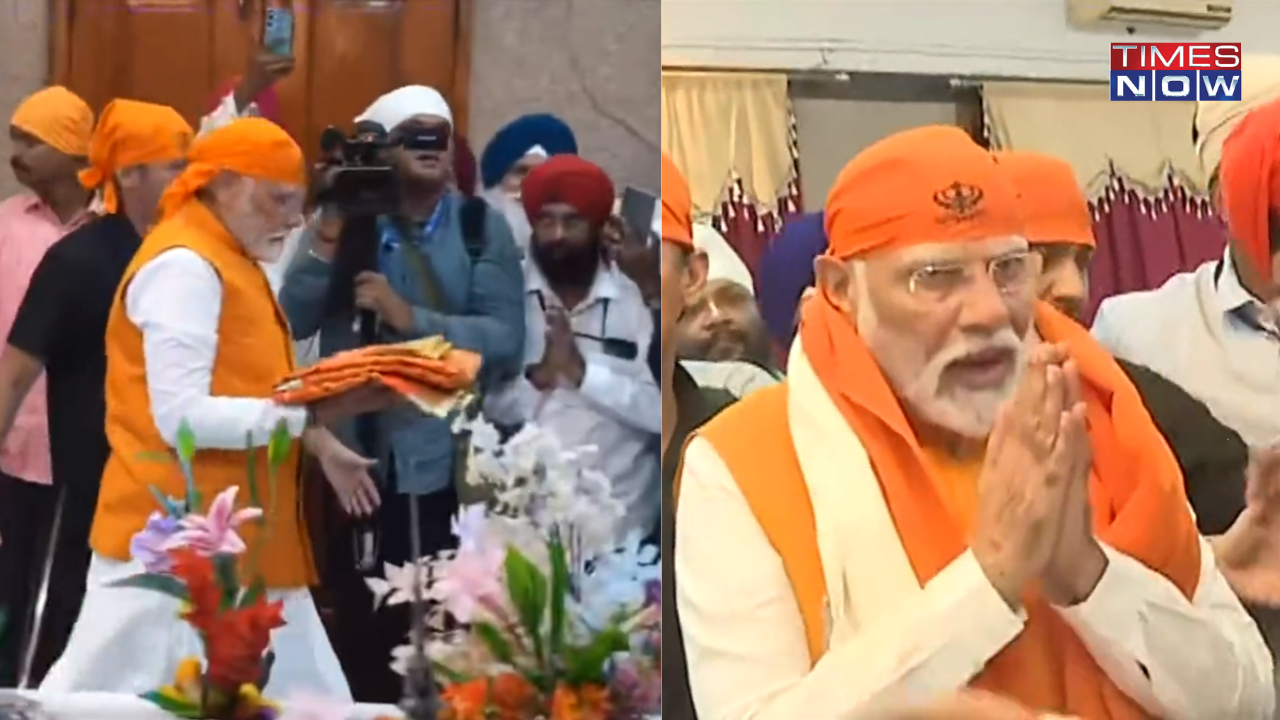 pm modi hyderabad gurudwara