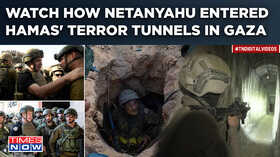 Watch Netanyahus Dramatic Entry Into Hamas Tunnels In Body Armour As Israeli PM Vows To Eliminate Hamas