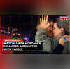 Watch Gaza Hostages Released Reunited With Family Palestinian Prisoners Receive Grand Welcome