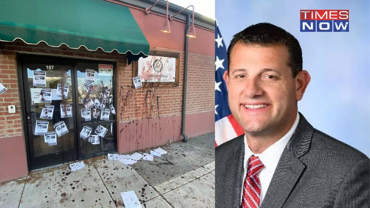 The representative of California's 22nd Congressional District also shared images of the alleged act of vandalizing his office on X.