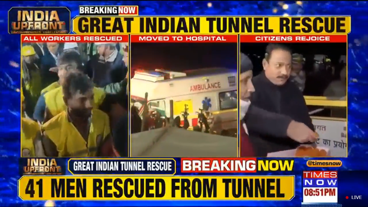 Uttarakhand Tunnel Crash Highlights How Indias Biggest Rescue Operation Unfolded in 400 Hours