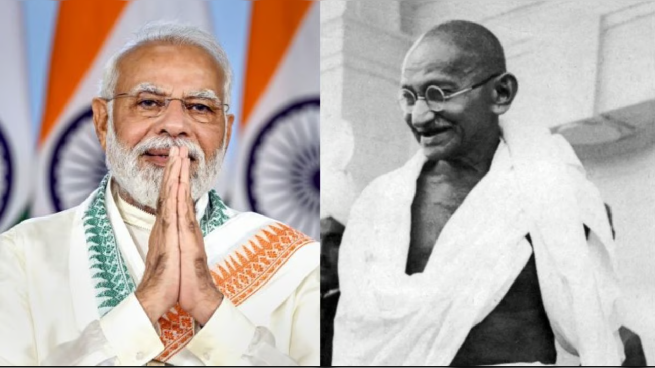 Jagdeep Dhankar compares Mahatma Gandhi to PM Modi