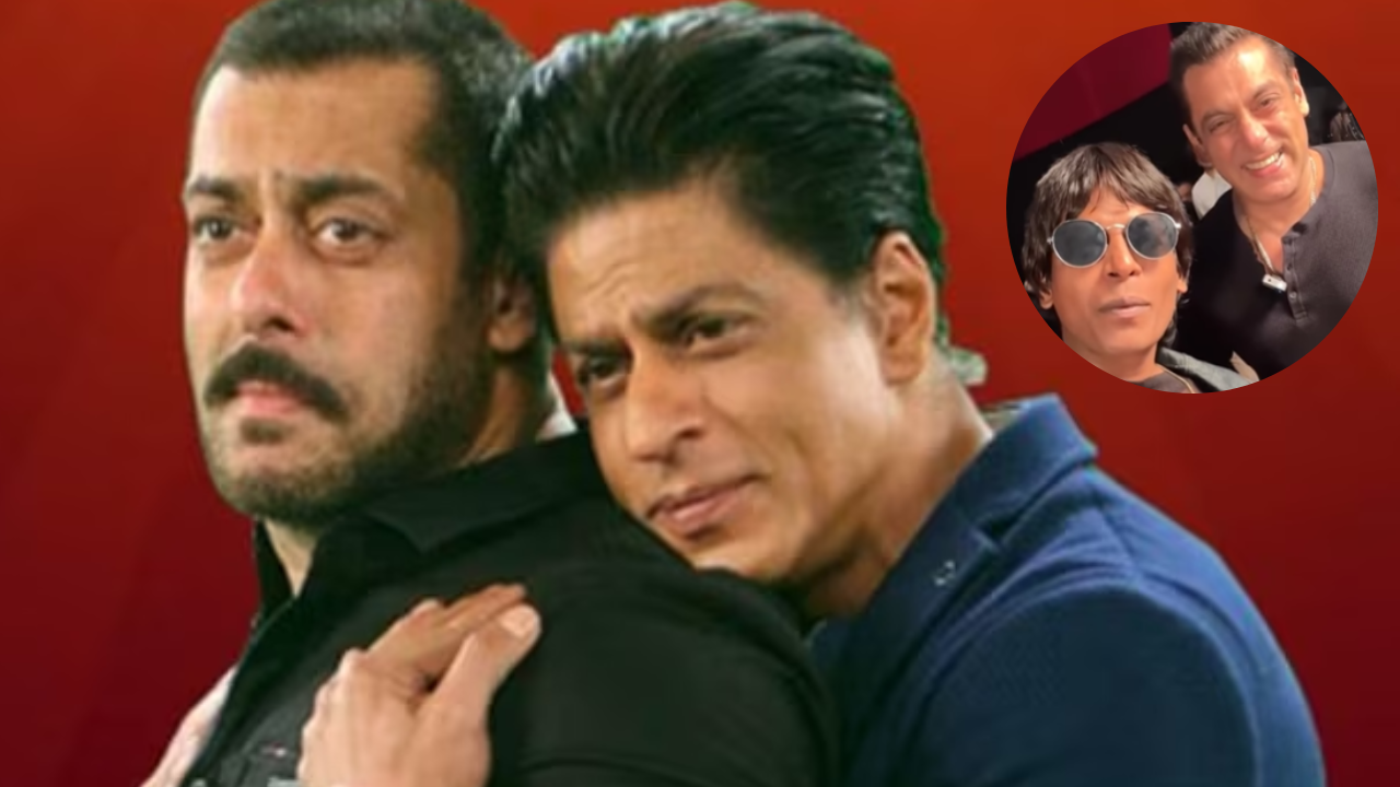 Salman Khan Can't Stop Laughing As Shah Rukh Khan's Doppelganger Introduces Himself As 'Pathaan'. Watch