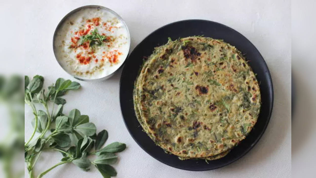 methi paratha