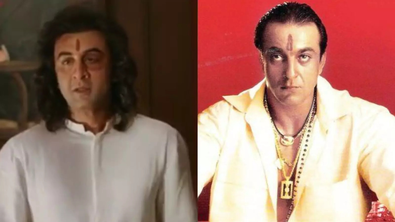 Animal: Netizens Spot Similarities Between Ranbir Kapoor's Appearance And Sanjay Dutt's Look in Vaastav