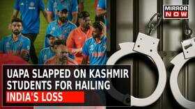 UAPA Slapped On Kashmir Students Pro-Pak Slogans Terrorist Act Daily Mirror