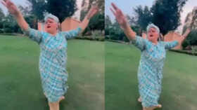 Viral Video Elderly Womans Bhangra Sets Internet On Fire