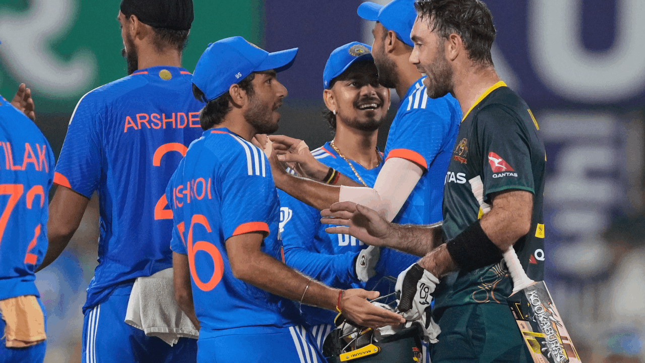 India vs Australia 3rd T20I Highlights: Maxwell ton leads AUS to