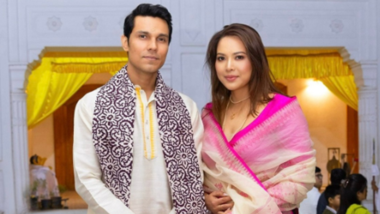 Watch: Randeep Hooda, Lin Laishram turn Manipuri groom and bride