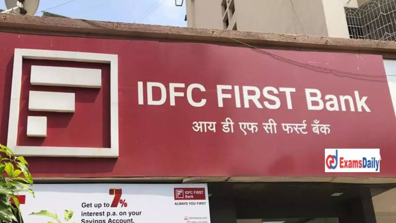 IDFC Bank Recruitment 2023