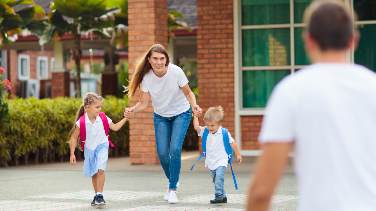 Solidify your bond with your kid(s) by engaging in meaningful conversations after picking them up from school. Pic Credit: Canva