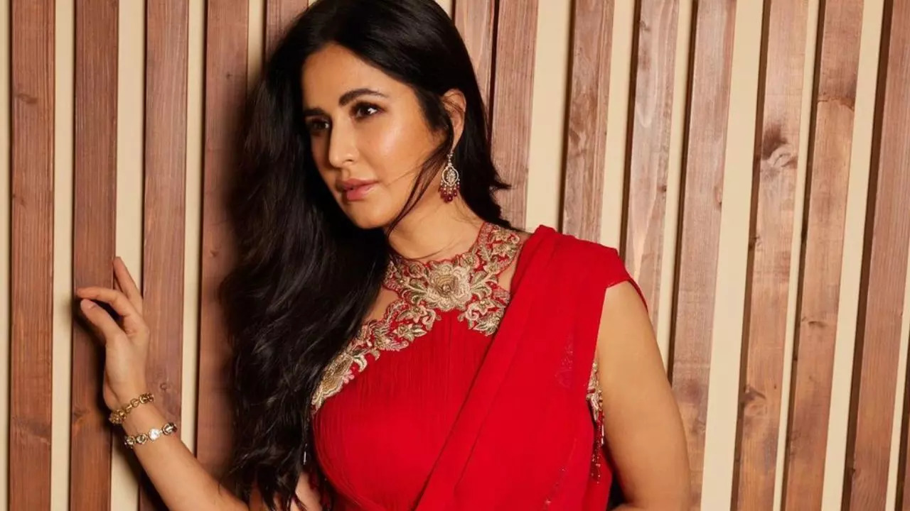 Katrina Kaif In Tarun Tahiliani Saree