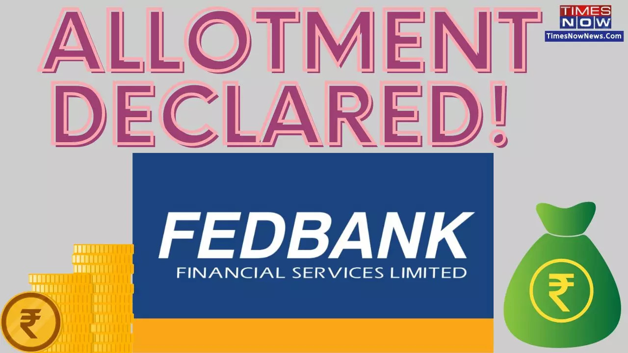 Allotment Declared! Fedbank Financial Services IPO Share Status Check Online On BSE, Link Intime: Check Shares Listing Date, Latest GMP Price And More